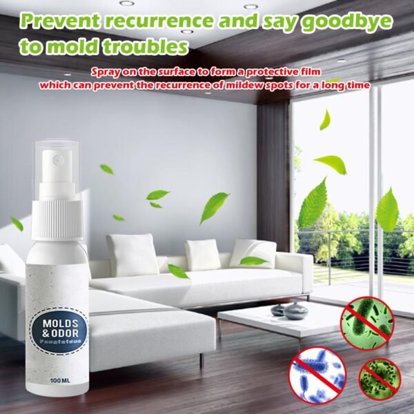 30 50 100 ML Furniture Tile Mould Cleaner Efficient Mildew Removal Spray 2