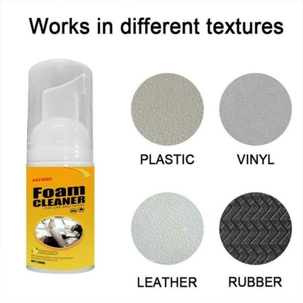 30ml Multi purpose Foam Cleaner Anti aging Cleaning Automoive Car Interior Home Cleaning Foam Cleaner Home 3