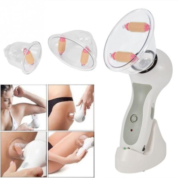 Electric Body Suction Cups Massage Portable Suction Cup Anti Cellulite Massager Device Therapy Treatment Vacuum Cans