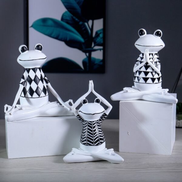 GIANTEX living room Nordic home decor frog ornaments resin crafts dressing table children s room frog 2