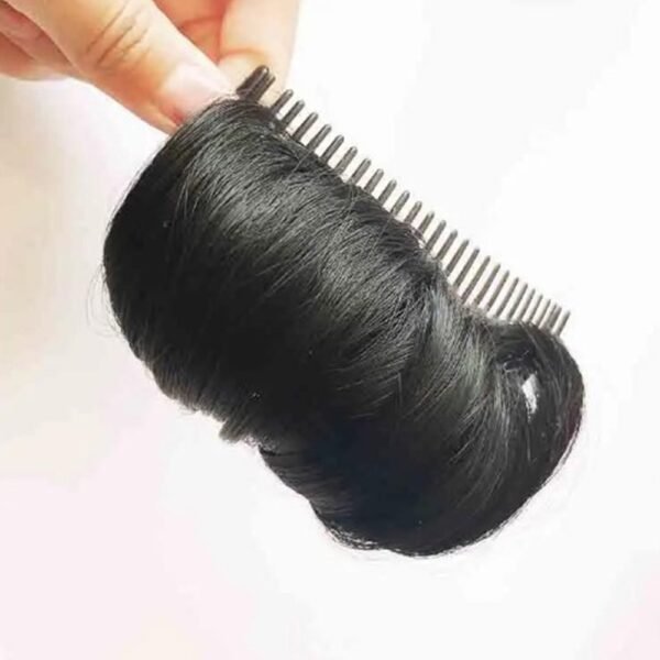 Hair Bun Princess Styling Hair Fluffy Hair Pad Hairpin Synthetic False Hair Clip In Black Brown 4