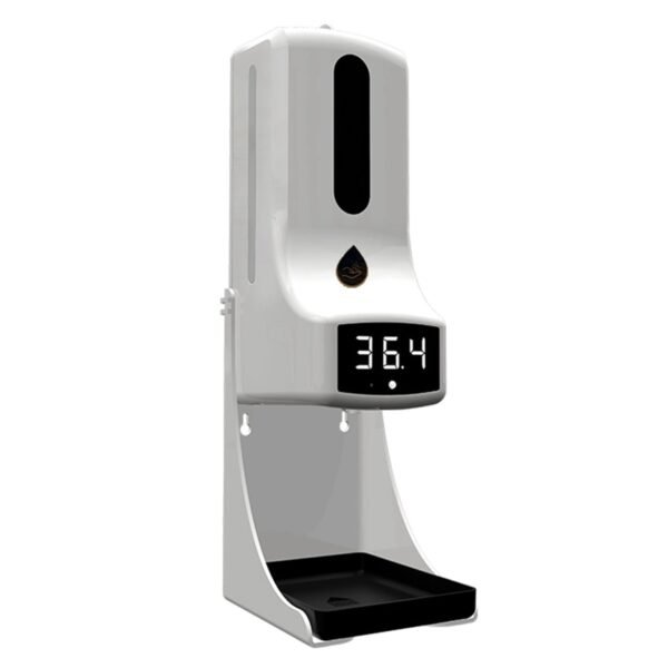 K9 Pro Wall mounted thermometer with Soap Dispenser with alarm suitable for use in offices home 4