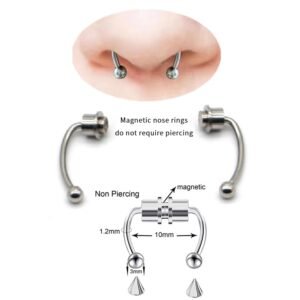 Magnetic Hoop Nose Ring