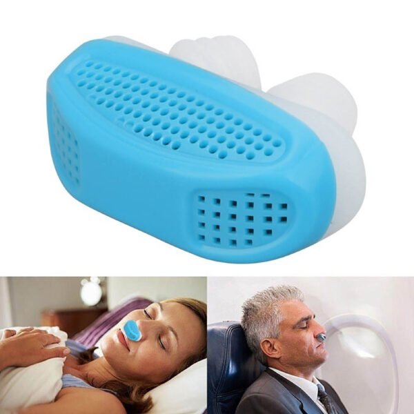 Silicone Anti Snore Nasal Dilators Stop Snoring Nose Clip Sleep Tray Sleeping Aid Apnea Device