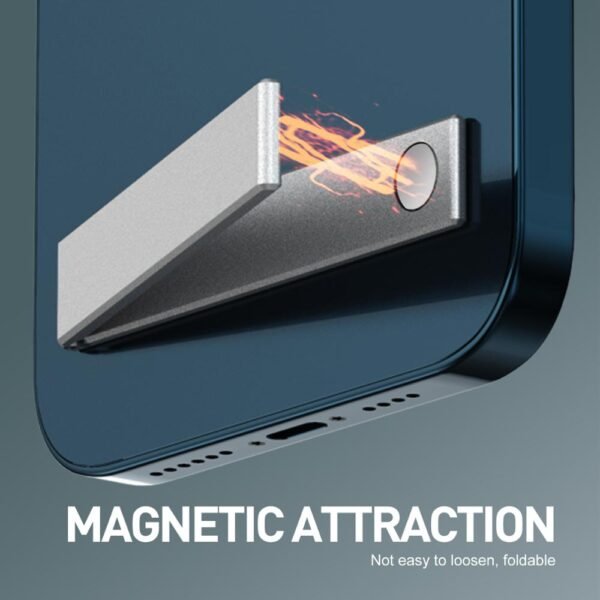 Universal metal phone holder Universal phone magnetic car holder Ultra thin smart back sticker mobile phone 2