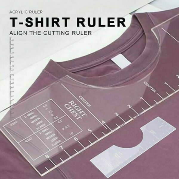 1 4pcs T Shirt alignment Ruler Centering Tool Placement Graphic Guide Tough Printed T Shirt Design