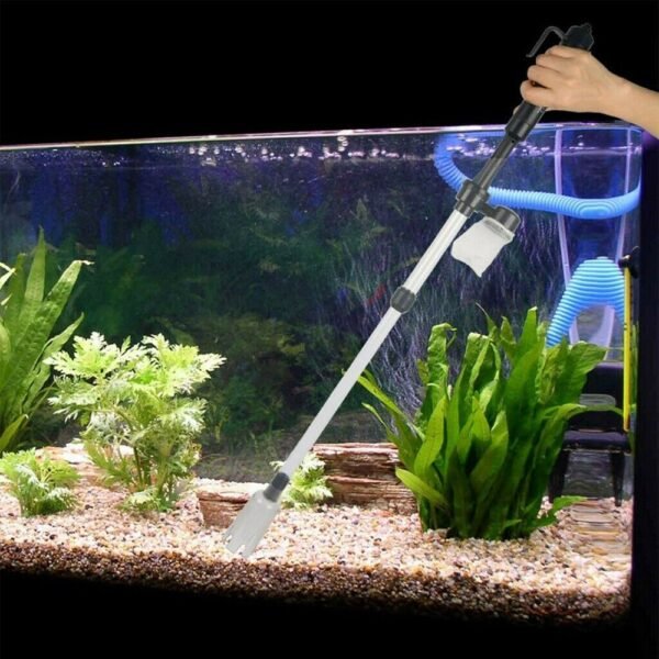 Electric Aquarium Fish Tank Water Changer Gravel Cleaner Automatic Siphon Water Filter Change Pump Cleaning Tools 2