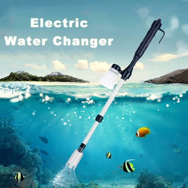 Electric Aquarium Fish Tank Water Changer Gravel Cleaner Automatic Siphon Water Filter Change Pump Cleaning Tools