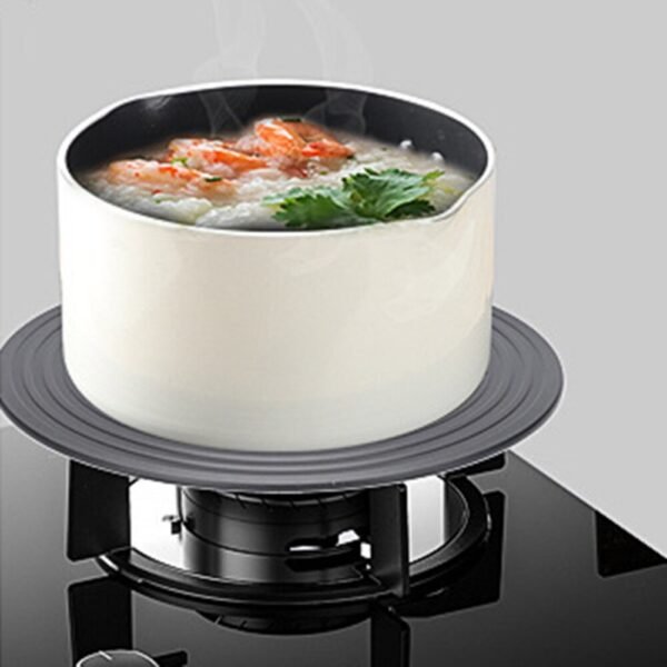 Gas Stove Heat Conduction Food Ice Fast Defrosting Plate Energy saving Enamel Protection Bottom Pan Kitchen 5