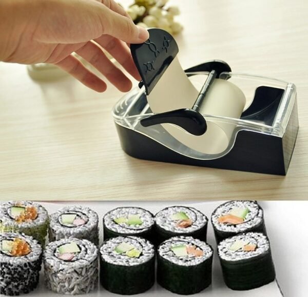 Magic Rice Roll Easy Sushi Maker Cutter Roller DIY Kitchen Perfect Magic Onigiri Sushi Tools Roller 3