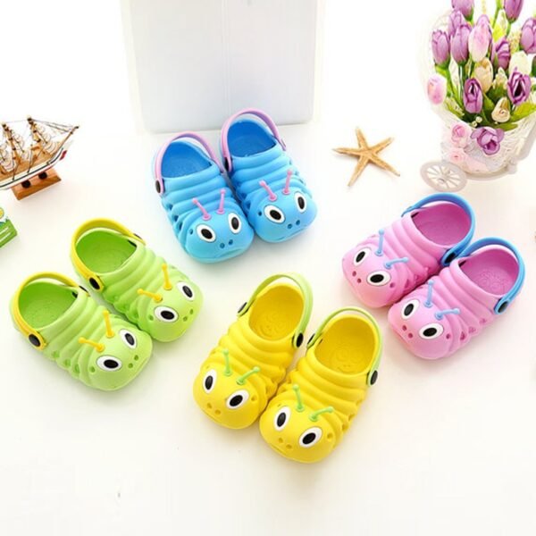 News Summer baby shoes sandals 1 5 years old boys girls beach shoes breathable soft fashion 2