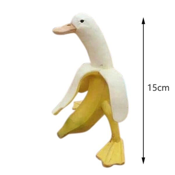 Simulation Duck Plush Toy Cute Animal Creative Banana Duck Dolls Fashion Kids Girls Birthday Gift Outdoor 5