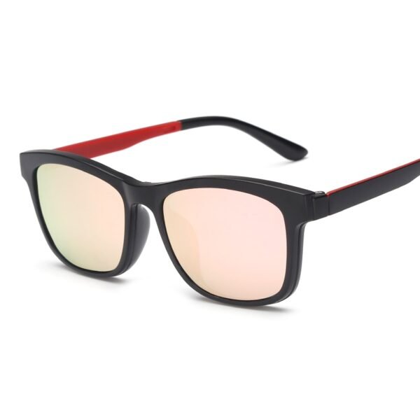 TR90 Glasses Frame Polarized Clip On Sunglasses Men UV400 Myopia Clip on glasses Women Sun Glasses 3