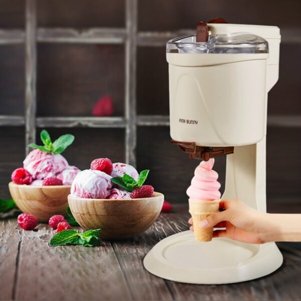220V Machine Icecream Fully Automatic Mini Fruit Ice Cream Maker For Home Electric DIY Kitchen Maquina 2