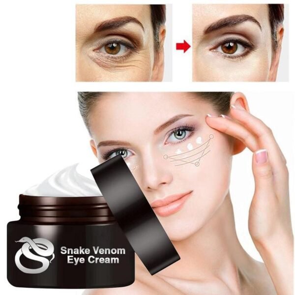 30g Snake Peptide Eye Cream Smooth Fine Lines Lifting Firming Skin Anti Removal Dark Circle Eyes