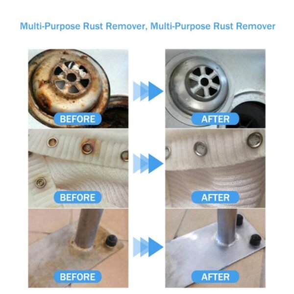 30ml Car Metal Surface Chrome Multi Purpose Rust Remover Spray Paint Car Maintenance Iron Powder Cleaning 1