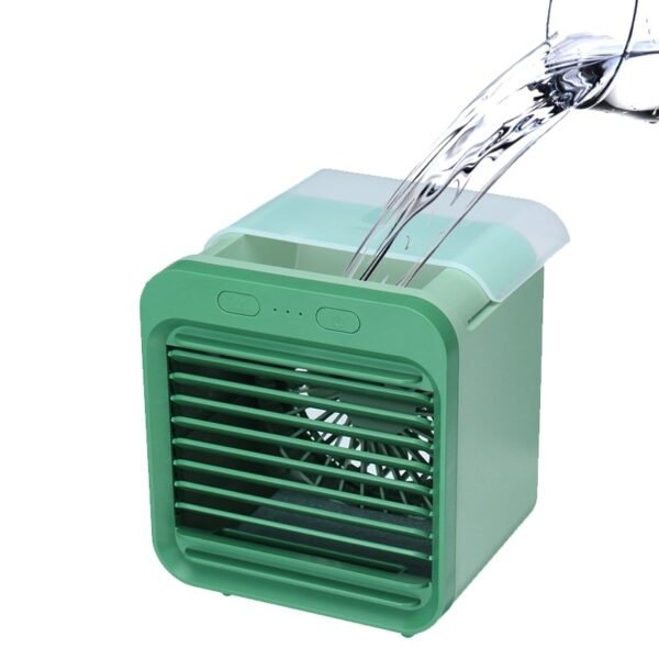 Air Cooler Fan Mini Desktop Air Conditioner with Portable USB Water Cooling Fan Humidifier Purifier Multifunction 1