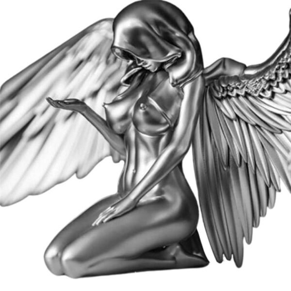 Angel Art Sculpture Home Decoration 3D Resin Statue Angel Wings For Living Room Bedroom Home Decor