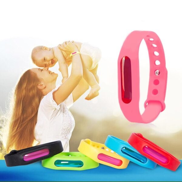 Anti Mosquito Pest Insect Bugs Repellent Repeller Mosquito Repellent Wristband Wrist Band Bracelet Waterproof Insect Repellent 5
