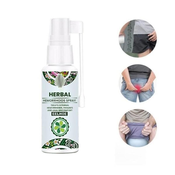 Chinese Herbal Anal Hemorrhoids Treatment Spray Crack Internal External Anal Fissure Painkiller Mild And Safe Health 3