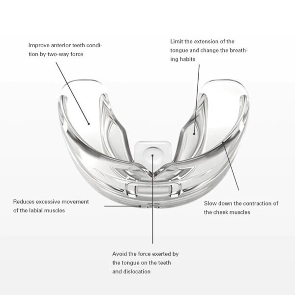 Dental Orthodontic Teeth Corrector Tooth Care Tools Retainer Bruxism Mouth Guard Teeth Straightener Tooth Whitening Tools 5