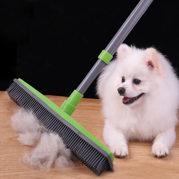 Floor Hair broom Dust Scraper Pet rubber Brush Carpet carpet cleaner Sweeper No Hand Wash Mop 3