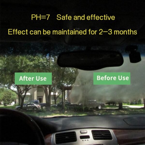HGKJ 5 Waterproof Rainproof Anti fog Agent Glass Hydrophobic nano Coating spray For Car Windscreen Bathroom 3