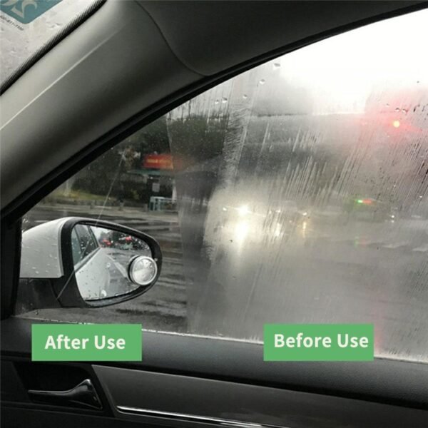 HGKJ 5 Waterproof Rainproof Anti fog Agent Glass Hydrophobic nano Coating spray For Car Windscreen Bathroom 4