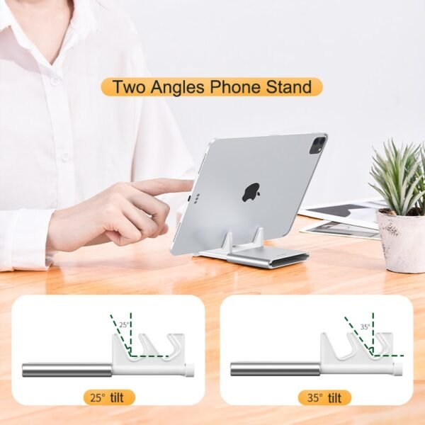 Padcover Slim Card Design Mobile Phone Stand Holder Desktop Tablet Brackter For iPhone Huawei Xiaomi Samsung 1