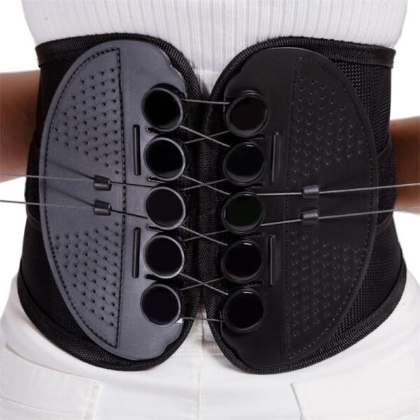 Pulley System Waist Support Belt Back Braces Lumbar Treatment of Disc Herniation Muscle Strain Orthopedic Protection 1