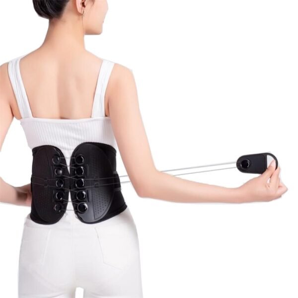 Pulley System Waist Support Belt Back Braces Lumbar Treatment of Disc Herniation Muscle Strain Orthopedic Protection 3