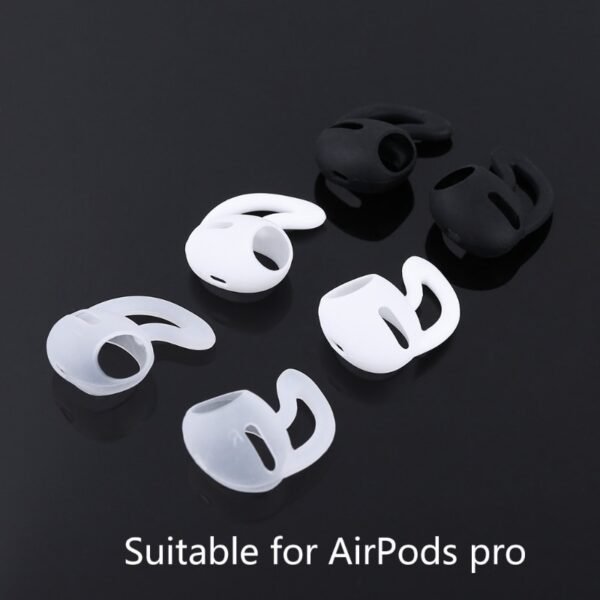 3 Pairs Ear Hooks for Air Pods Pro Anti Slip Earbuds Covers Tips earphones silicone ear 5