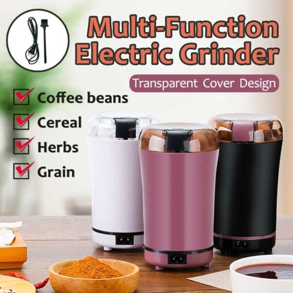 800W Electric Coffee Grinder Mini Kitchen Salt Pepper Grinder Beans Spices Nut Seed Coffee Bean Grind