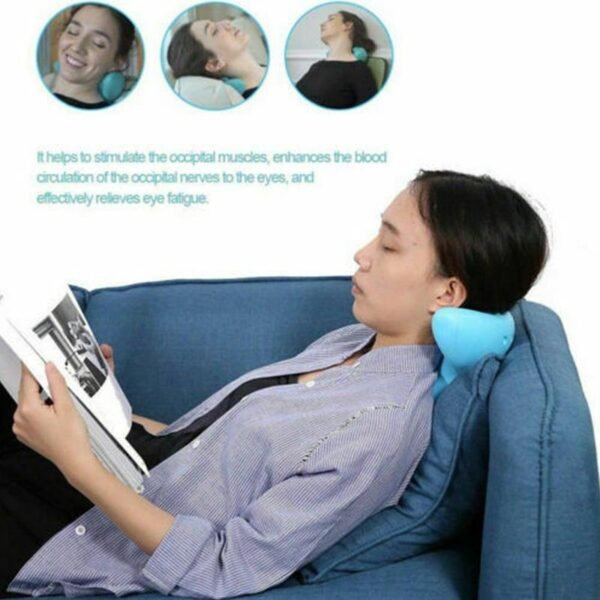 Cervical Repair Pillow Cervical Pillow Neck Traction Pillow u Massage Instrument Multifunctional Neck Massage Pillow 5
