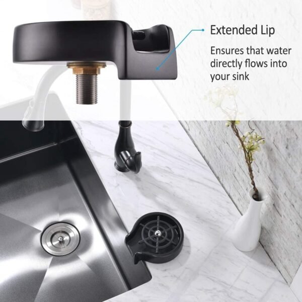 Faucet Glass Rinser for Kitchen Sinks Kitchen Sink Accessories Bar Glass Rinser Coffee Pitcher Wash Cup 5