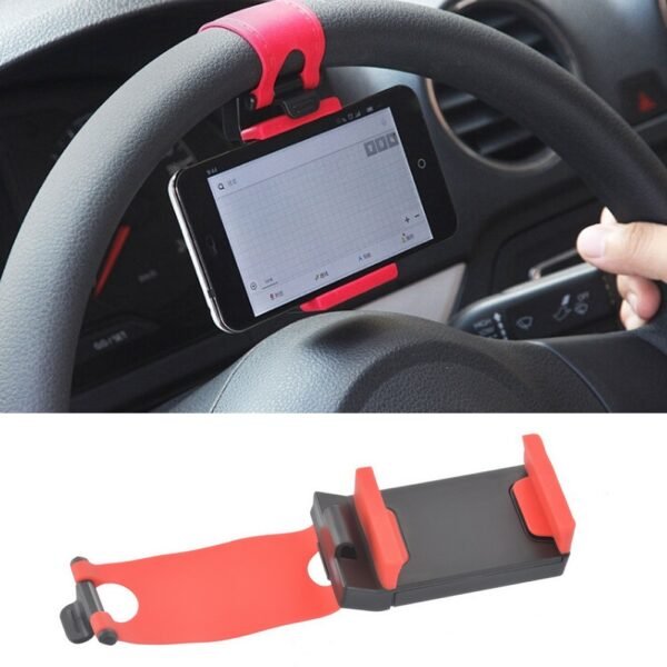 Universal Car Bracket Car Phone Holder Car Steering Wheel Clip Mount Holder Stand GPS Accessories for