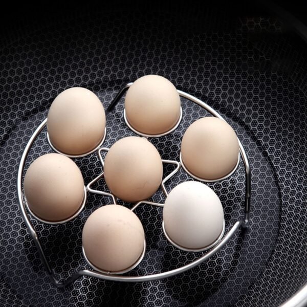 Steamer Shelf Cookware Kitchen Accessories Multi Function Durable Egg Steamer Rack Stainless Steel Pot Steaming Tray 1