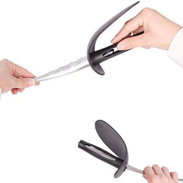 1 PCS Cover of Anti oil Spilling Turner Kitchen Cooking Oil Splash Spatula Gloves Protect Hands 3