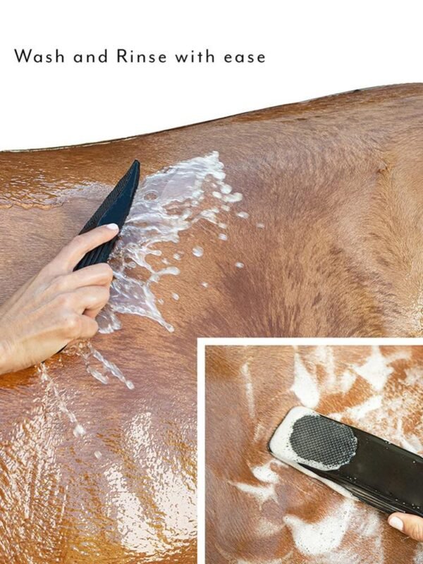 6 In 1 Horse Hair Removal Beauty Massage Horses Grooming Brush Massage Comb Horse Shedding Tool 4