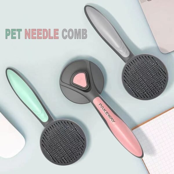 Pet Comb for Dogs Grooming Toll Automatic Hair Brush Remover Pet cat Hair shedding Comb Dog