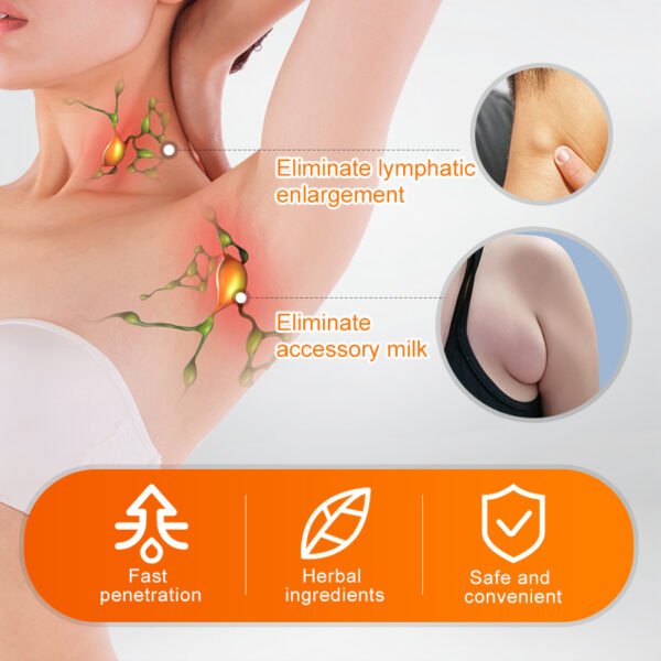 Sumifun 1pcs Lymphatic Detox Ointment Hot Neck Anti Swelling Herbs Cream Lymph Cream Medical Plaster Body 4