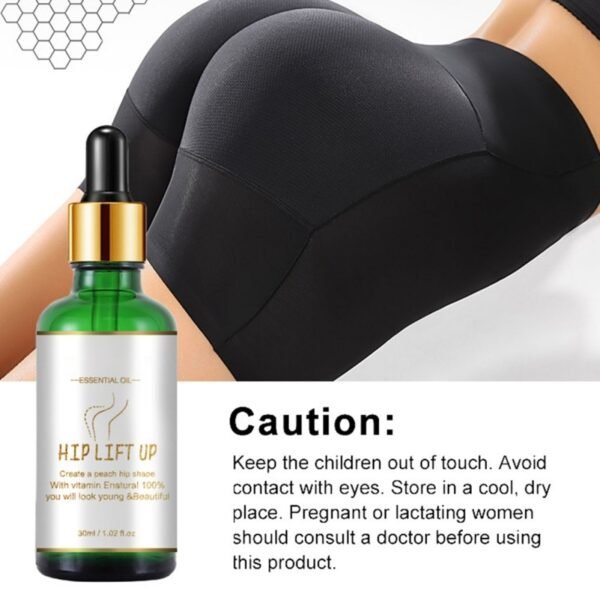 30ml Hip Firm Essential Oil Hip Enlarge Essential Oil Shape Peach Hips Beauty Female Hips Tightening 5