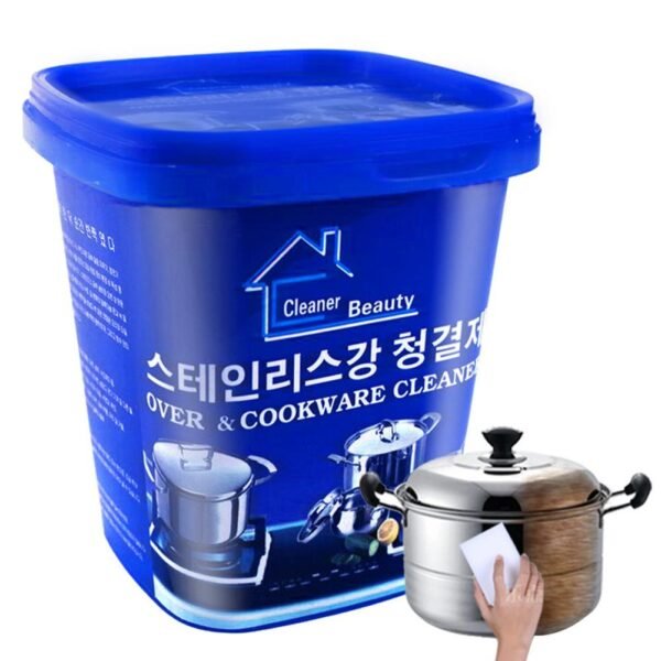 500g Rust Remover Kitchen Stainless Steel Pot Pan Kitchenwares Stain Dirt Cleaner Kitchen Clean Tool Rust 3