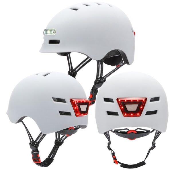 Cycling Bicycle Helmet MTB Road Bikes Helmets Integrally mold LED Lighting Reflective EPS PC Cycling Helmet 3
