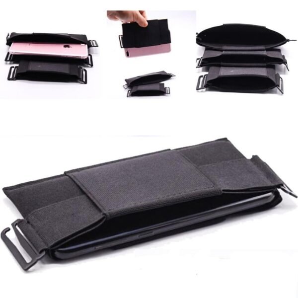 Geestock Ultrathin Womens Belt Bags Waist Pack Minimalist Invisible Card Wallet Fashion Waist Bag Phone Bag