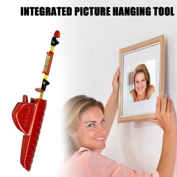Hang o matic All in one Picture Hanging Tool Multifunctional Photo Hanging Tool Home Decor Picture