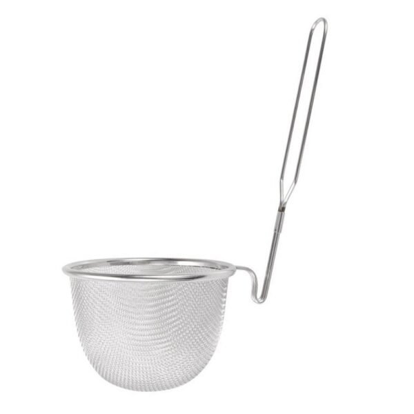 Kitchen Spaghetti Strainer Basket With Handle Noodle Colander Stainless Steel Oil Grid Spicy Hot Spoon Home 4