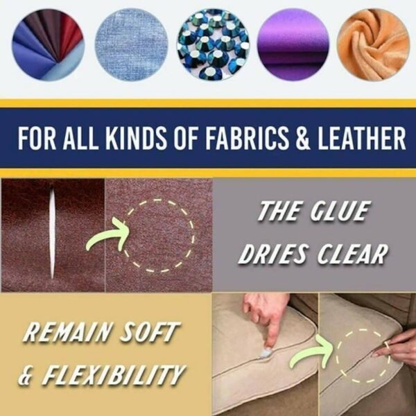 Liquid Instant Fabric Sew Glue Leather Sew Glue Kit Secure Fast Drying Glue Liquid Sewing Ultra 1