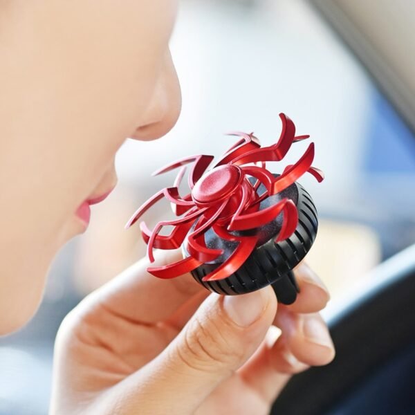 Luxury Spider Car Fragrance Bidirectional Rotation Car Perfume Deodoran Diffuser Car Air Freshener Smell flavoring in 3