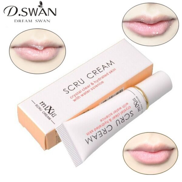 MIXIU Honey Gel Moisturizer Lip Scrub Cream Lip Exfoliator Hydrating Lip Balm Whitening Tender Soft